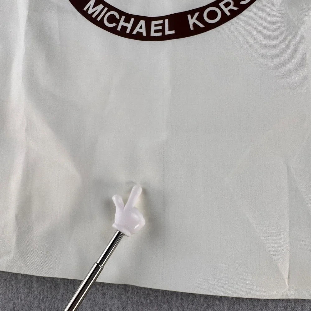 Michael Kors Dust Bag White Drawstring Handbag Storage Travel 22x22 Large